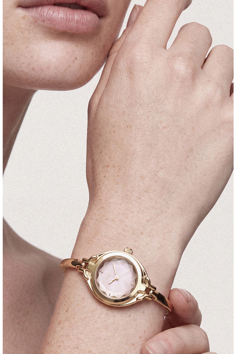 Delicacy Watch, Alternate, color, PINK MOP AND GOLD