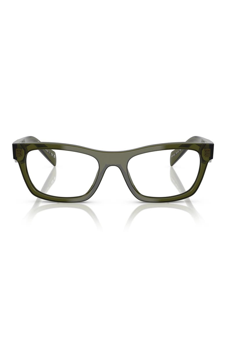 54mm Butterfly Optical Glasses, Main, color, CLEAR