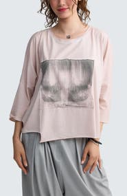 LUUKAA Rowena Two-Tone Patch Pocket Top