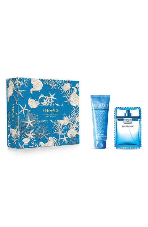 Versace Man Eau Fraîche Eau De Toilette Gift Set In No Color