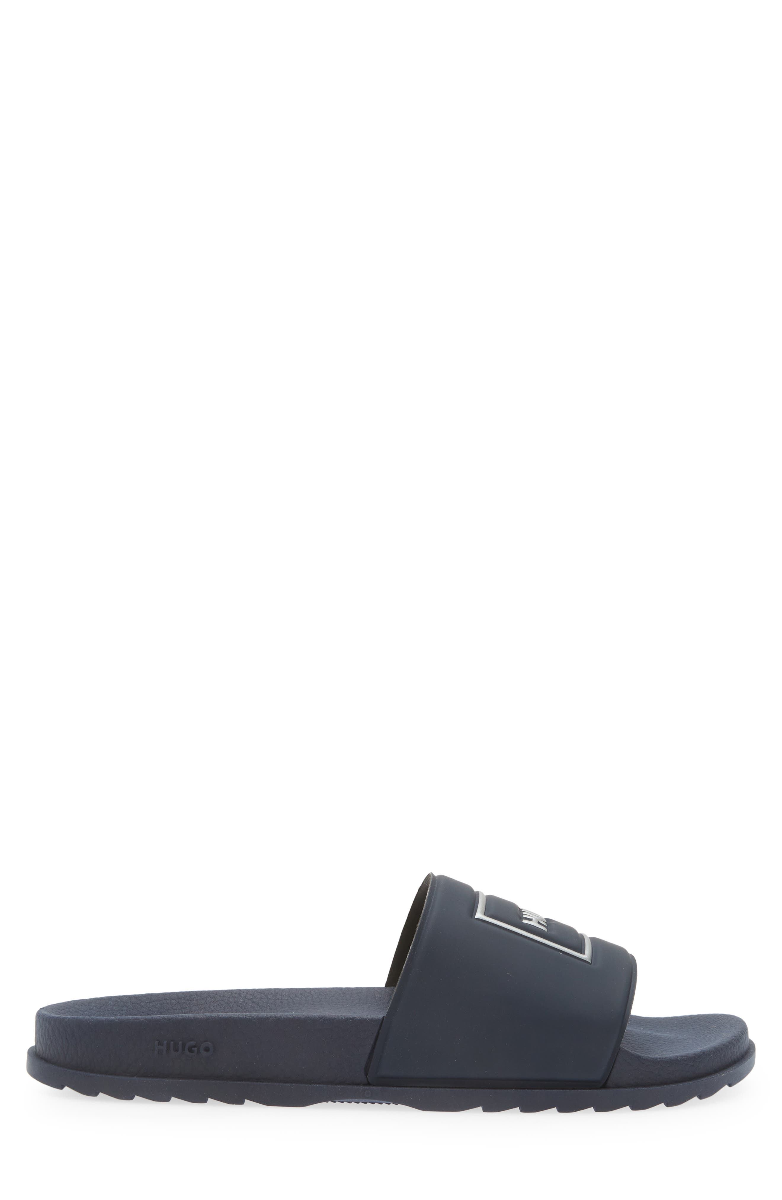 BOSS Match It Slide Sandal, Alternate, color, Dark Blue
