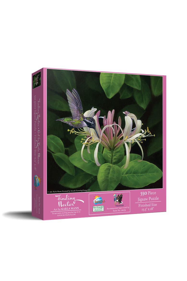 Finding Nectar 550 piece Jigsaw Puzzle for Adults, Main, color, Multicolor