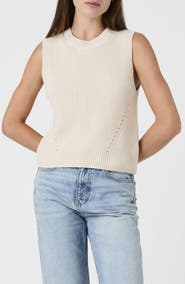 French Connection Mozart Cotton Sweater Vest