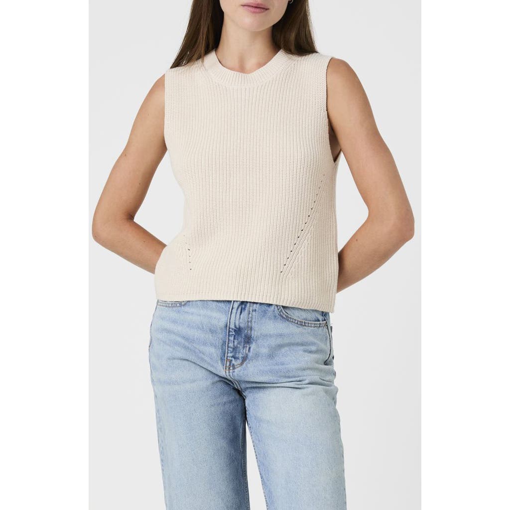 French Connection Mozart Cotton Sweater Vest in Oatmeal at Nordstrom Rack, Size Medium