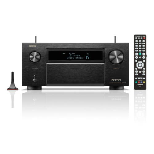 Denon AVR-A1H 15.4-Channel 8K Home Theater Receiver in Black at Nordstrom