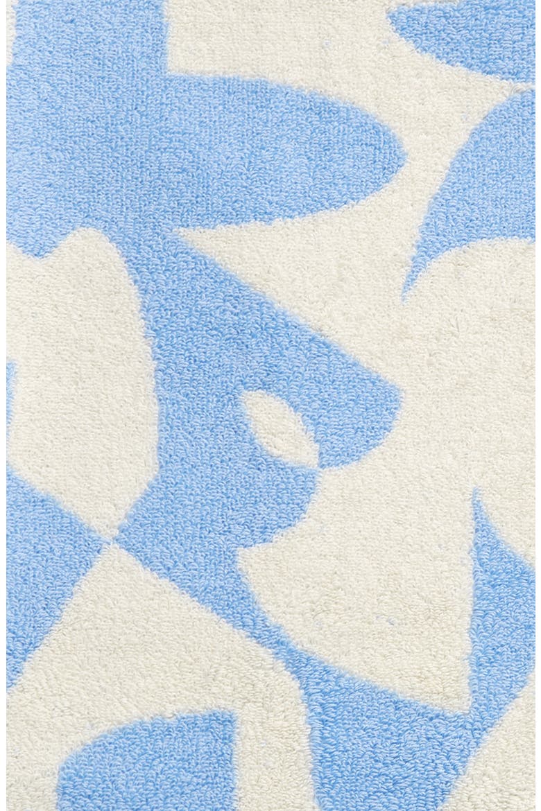 Hepta Jacquard Reversible Bath Towel, Alternate, color, BLUE MULTI
