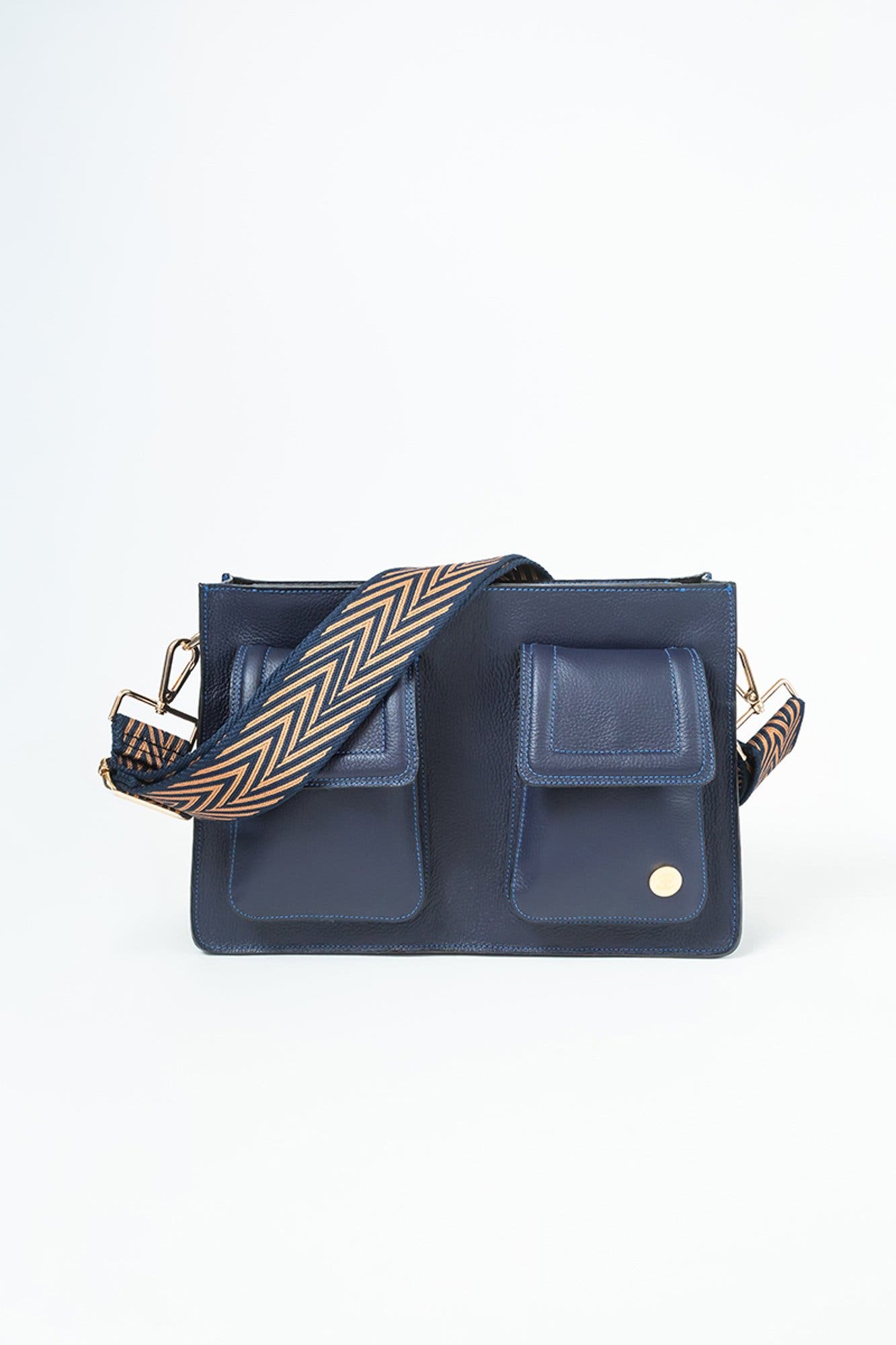 Mini Keley Crossbody Bag, Main, color, Navy Blue