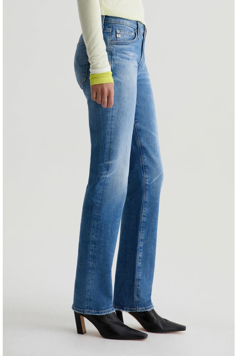 Sandra Low Rise Slim Straight Leg Jeans, Alternate, color, 15 YEARS REGAL