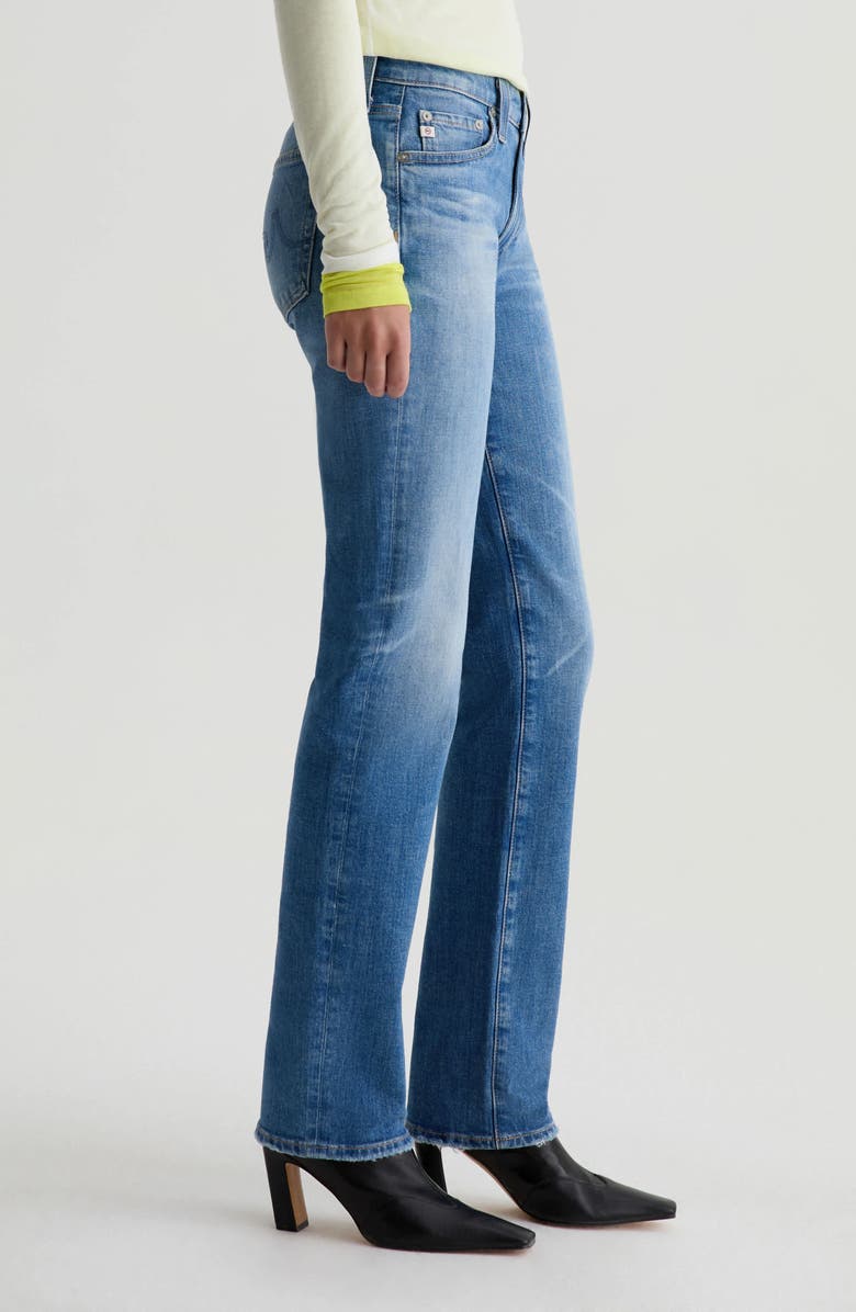 AG Sandra Low Rise Slim Straight Leg Jeans, Alternate, color, 15 Years Regal