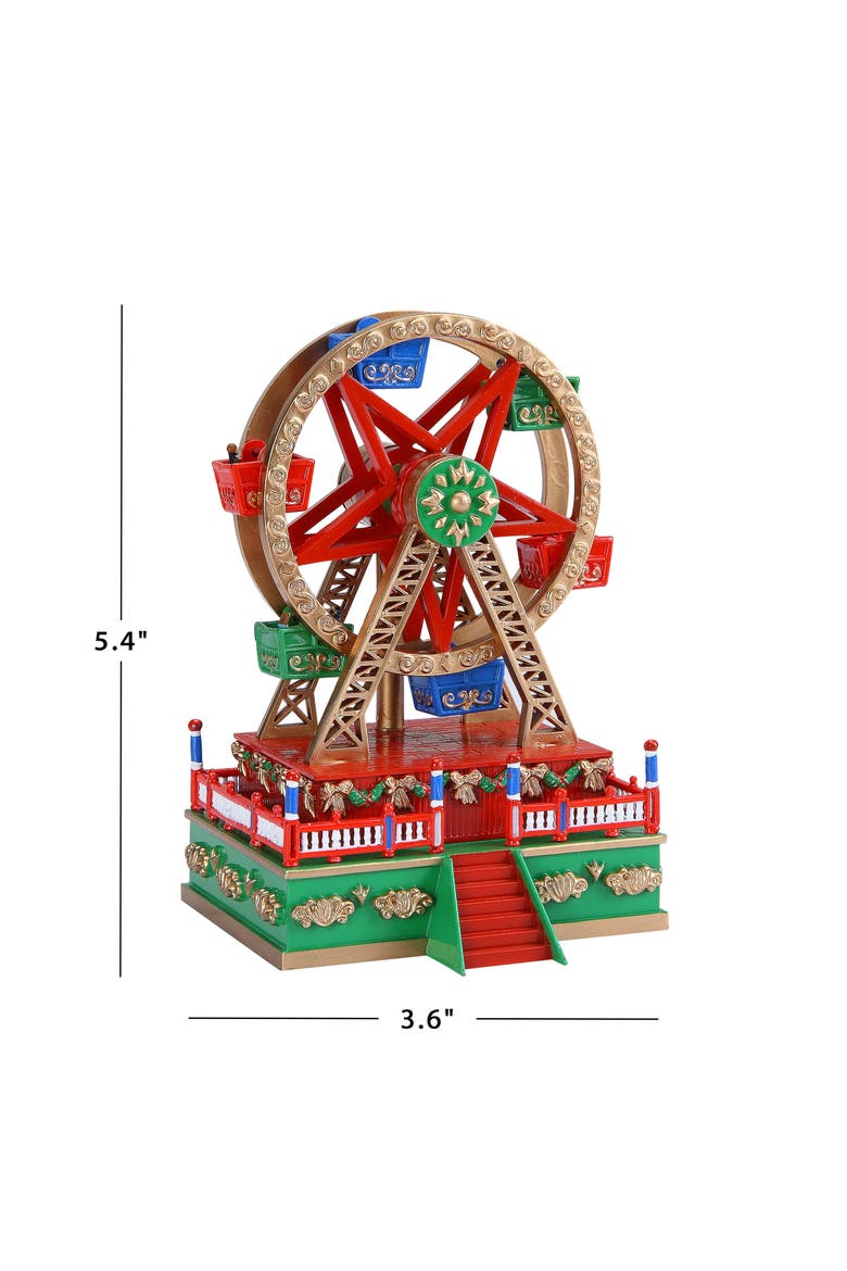 Mini Carnival Music Box - Ferris Wheel, Alternate, color, Multicolor