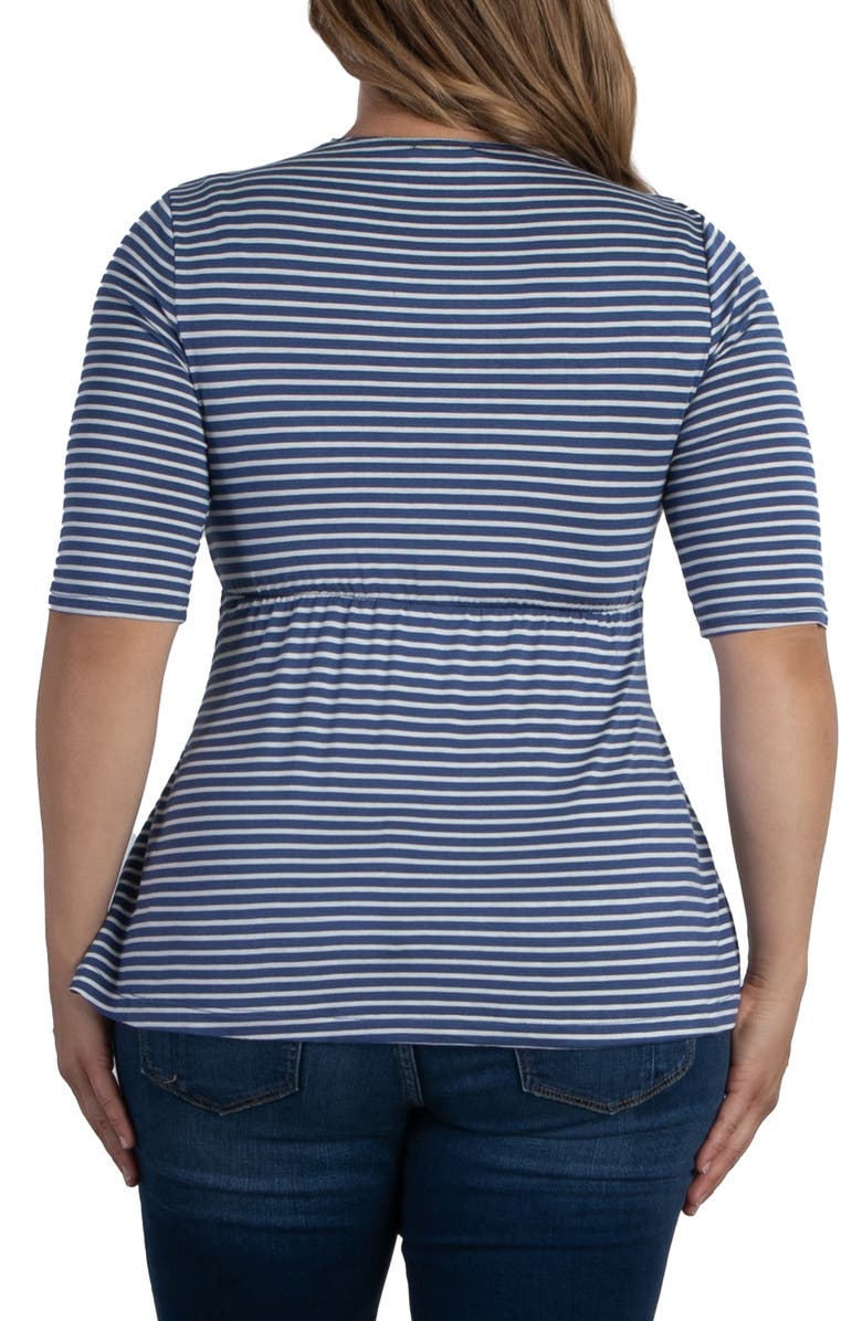 Kiyonna Ashton Twist Top, Alternate, color, 