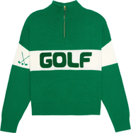 Ellsworth + Ivey Madison Quarter Zip Sweater - Golf