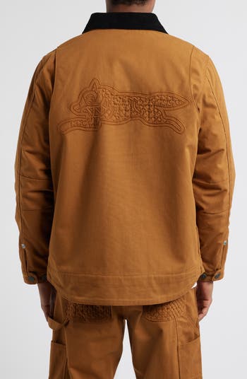 Cotton Canvas Work Chore Jacket