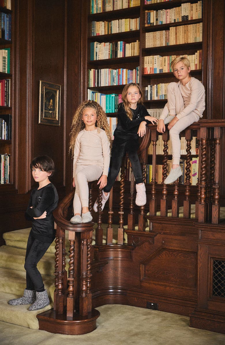 NoggiWear Sweet Dreams Velour Loungewear Set, Alternate, color, 