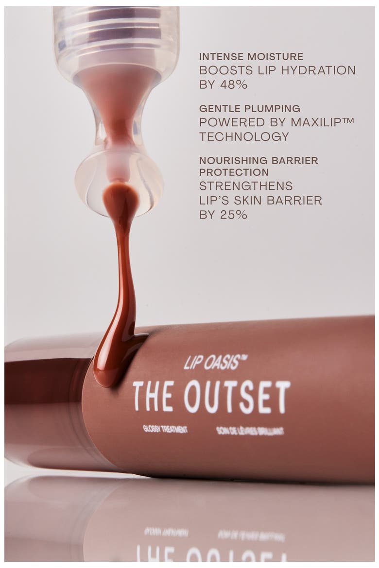 Lip Oasis Glossy Treatment, Alternate, color, BONFIRE