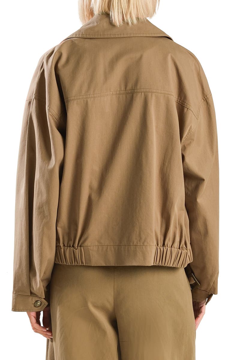 FREEMARKET Solid Cotton Jacket, Alternate, color, Light Brown