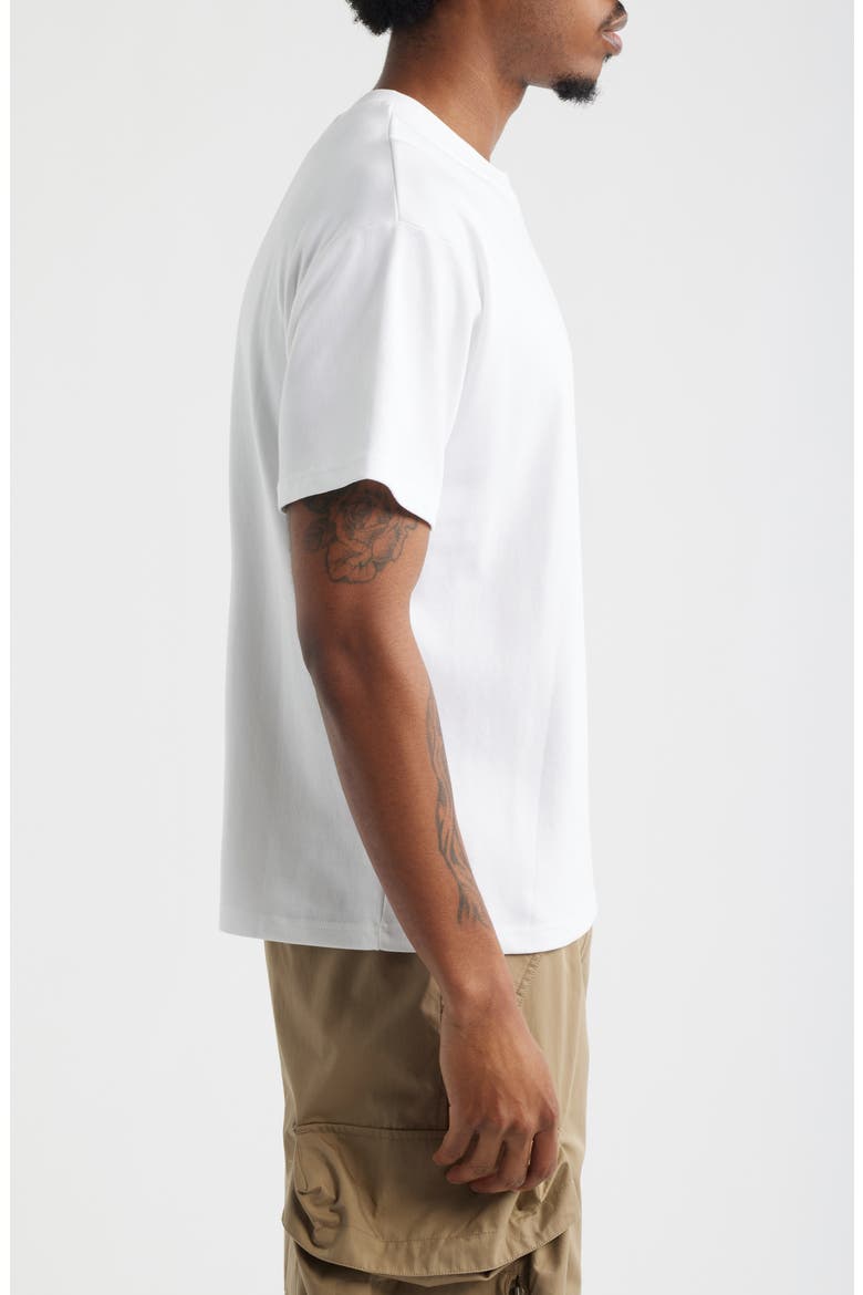 Atom Cotton T-Shirt, Alternate, color, WHITE