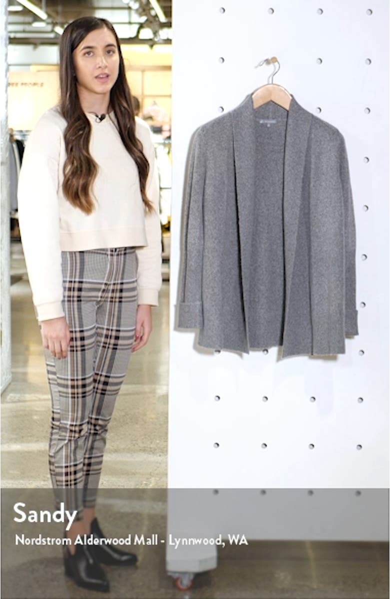 Roll Cuff Cardigan, sales video thumbnail