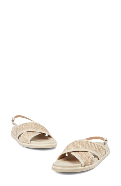 Lk Bennett Noa Slingback Sandal In Ecru