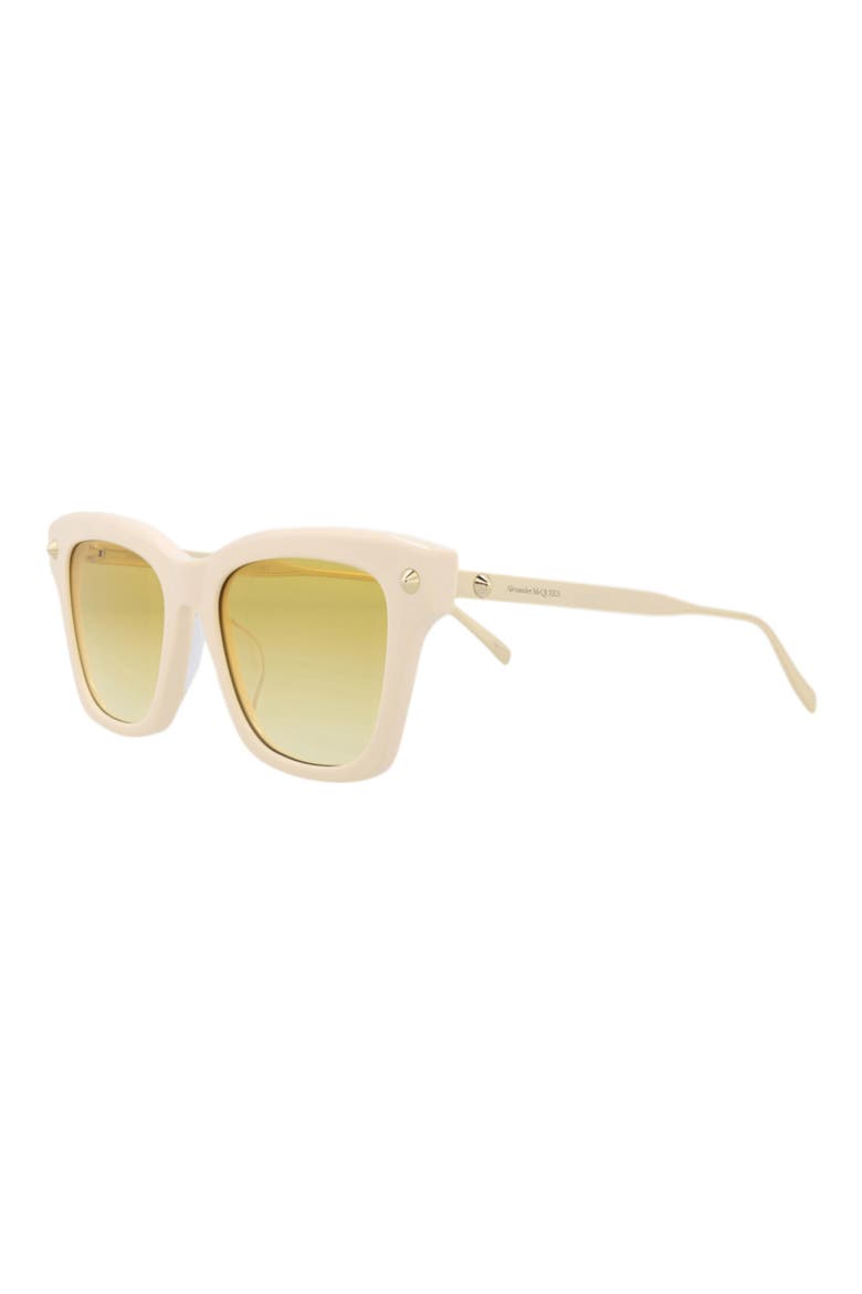 Sunglasses, Alternate, color, IVORY GOLD YELLOW