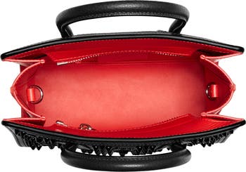 Christian Louboutin Mini Paloma Studded Calfskin Satchel Christian Louboutin Mini Paloma Studded Calfskin Satchel