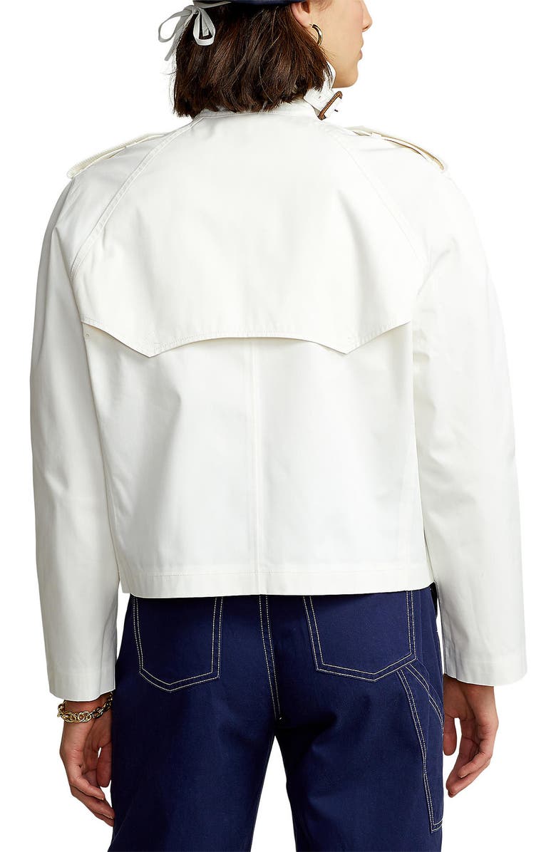 Polo Ralph Lauren Crop Trench Coat, Alternate, color, 