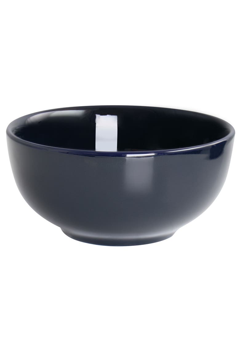 Luna 18 Piece Porcelain Dinnerware Set, Alternate, color, Blue