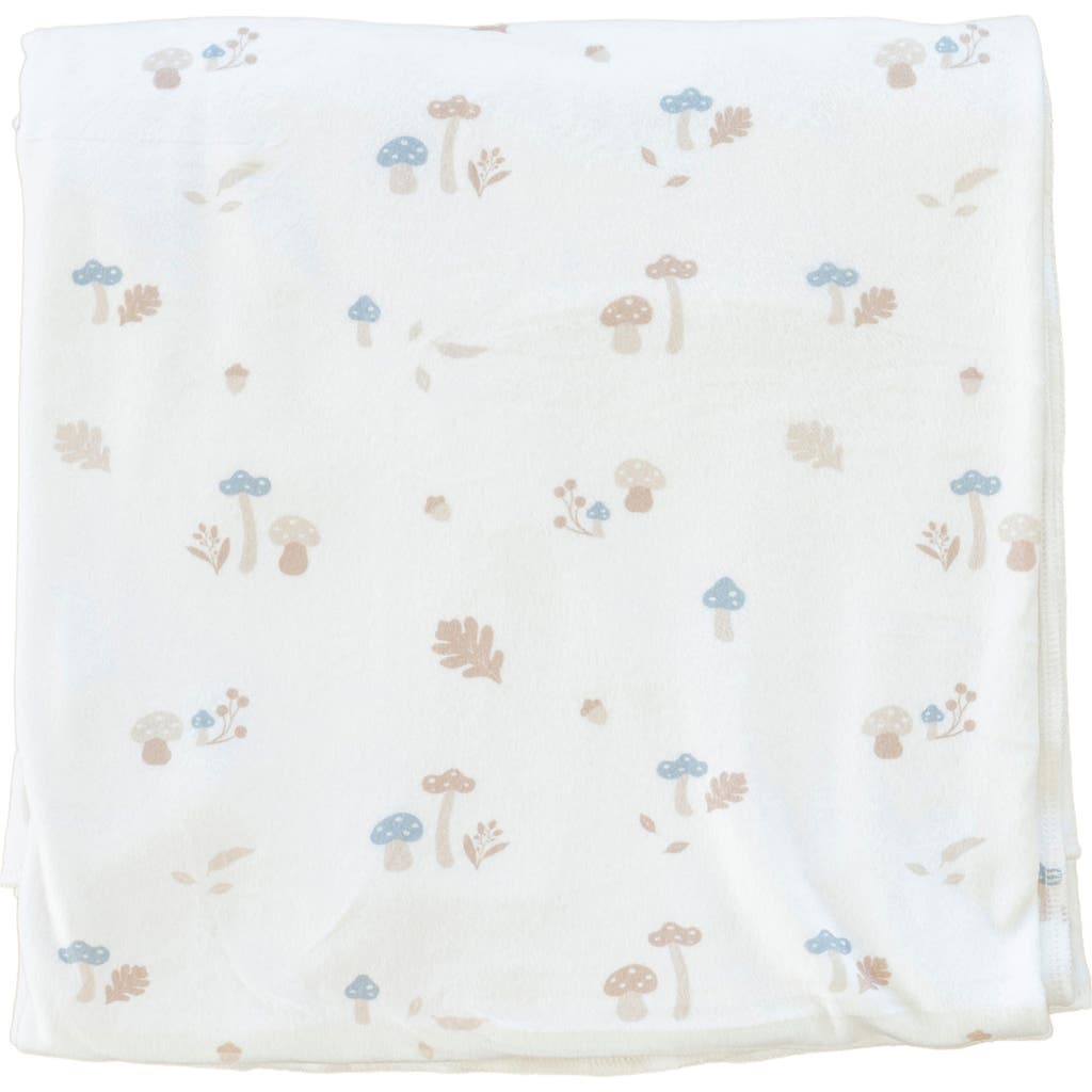 Saranoni Minky Print Swaddle In Brown