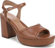 Naturalizer Petra Ankle Strap Platform Sandal