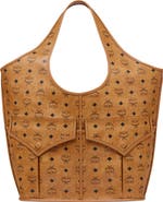 MCM Leni Shopper in Visetos