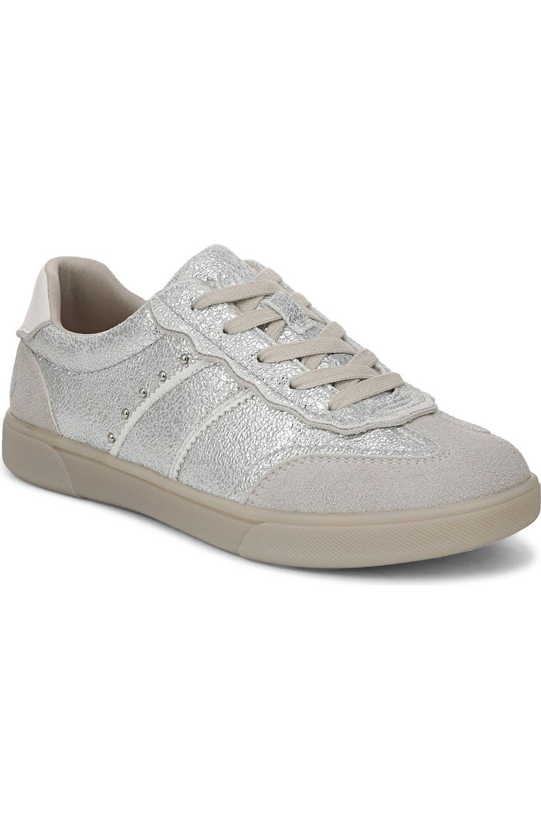 Blowfish Malibu Tastic 2 Sneaker, Main, color, Silver Faux Leather/ Suede