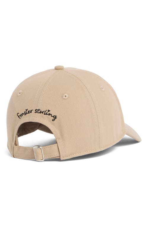 Frasier Sterling Jeep Tree Embroidered Baseball Hat In Brown