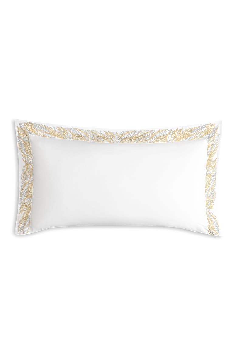 Vellar embroidery pillowcase, Alternate, color, White