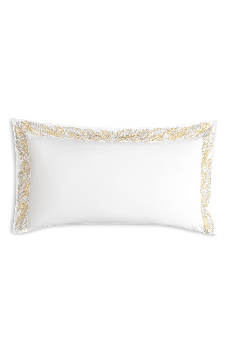 Togas Vellar embroidery pillowcase, Alternate, color, White