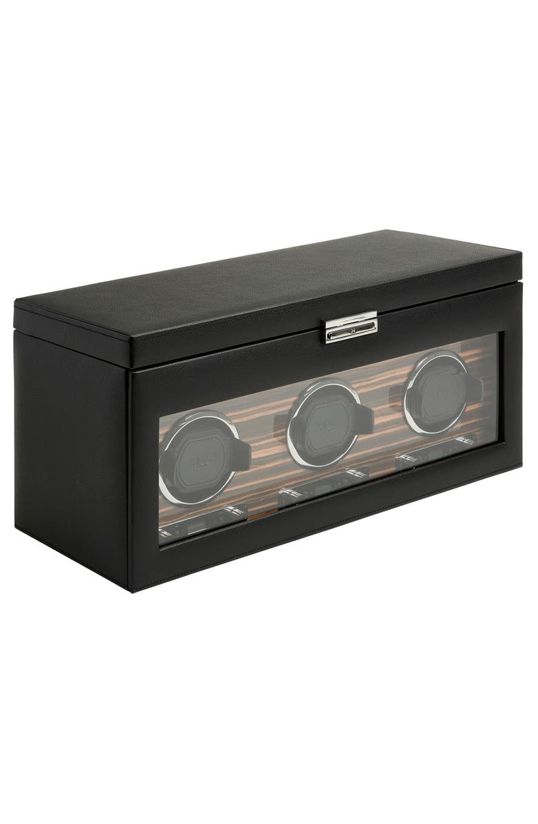 WOLF Roadster Triple Watch Winder with Storage, Alternate, color,