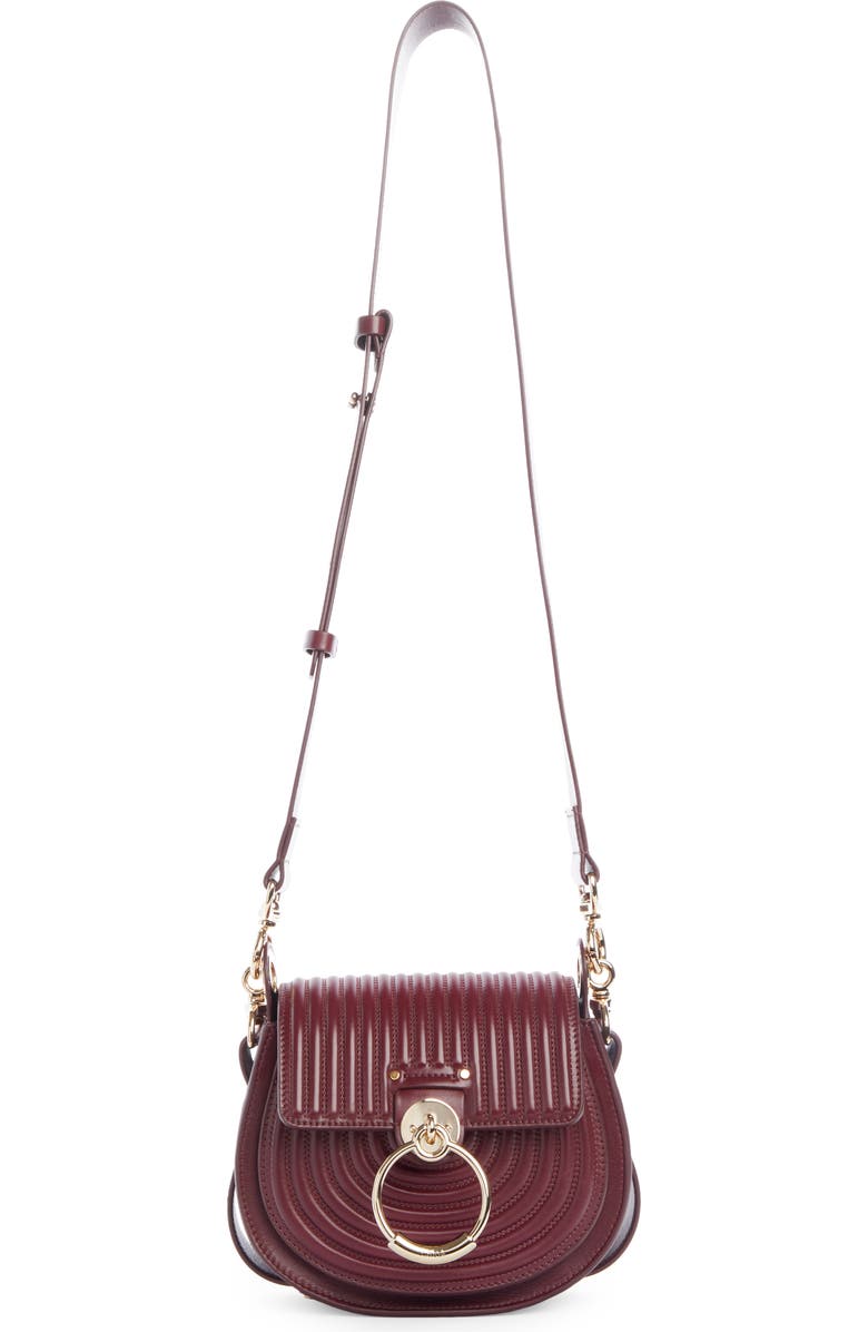 Chloé Small Tess Quilted Leather Crossbody Bag, Alternate, color,