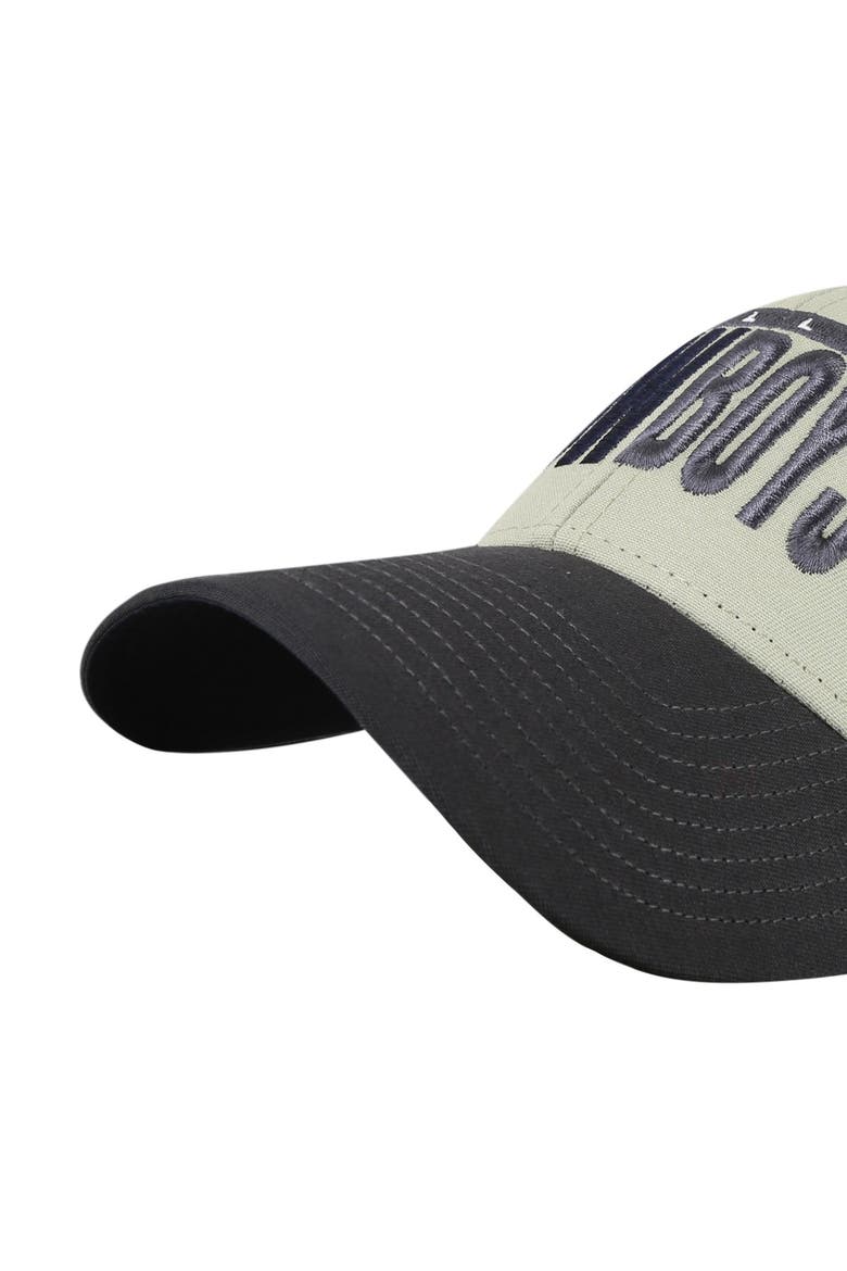 Men's '47 Gray/Black Dallas Cowboys Half Block Text MVP Adjustable Hat, Alternate, color, Gray