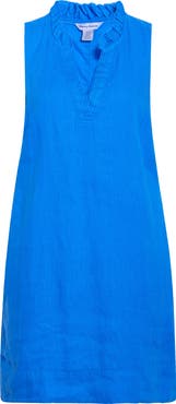Tommy Bahama Two Palms Double Ruffle Linen Dress