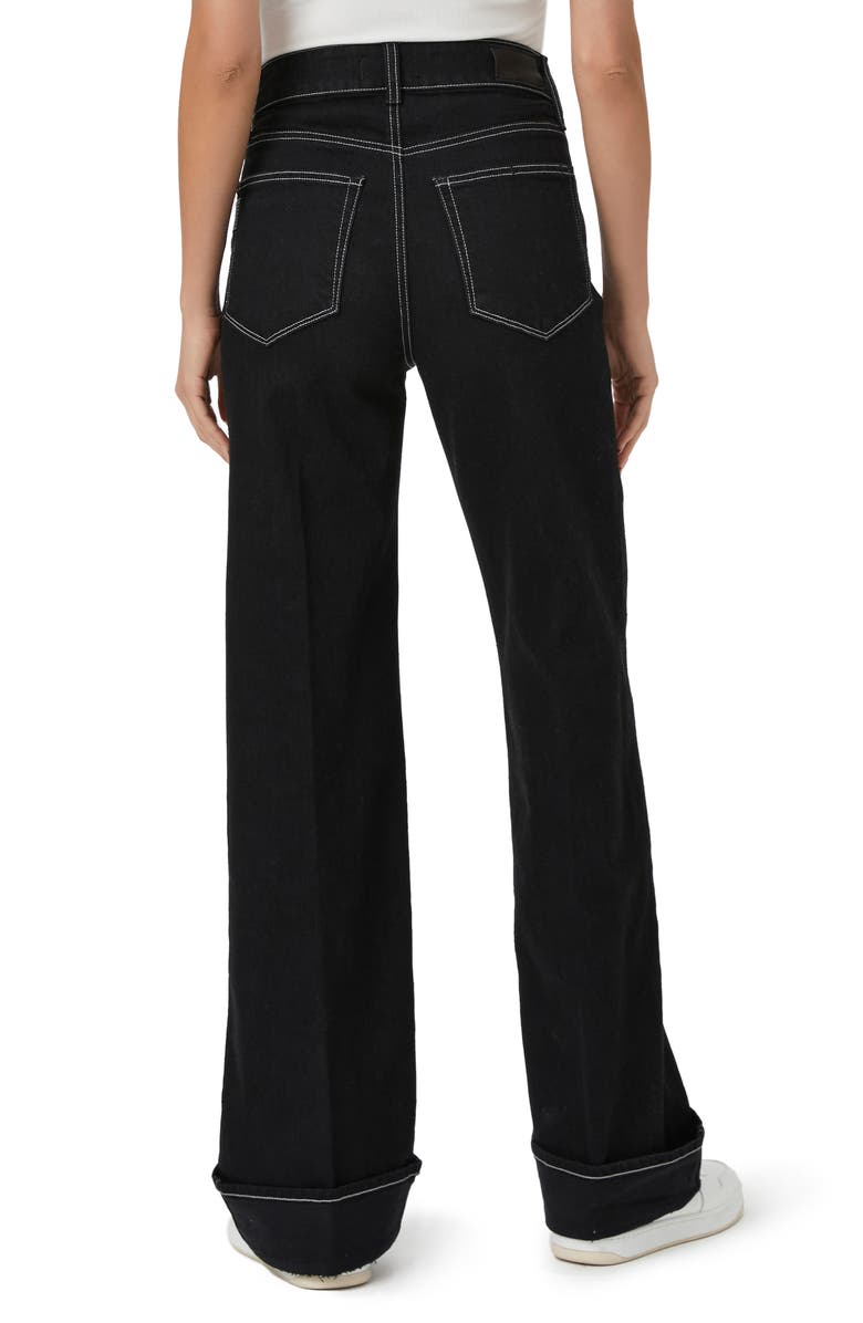 PAIGE Sasha Cuff Wide Leg Jeans, Alternate, color,