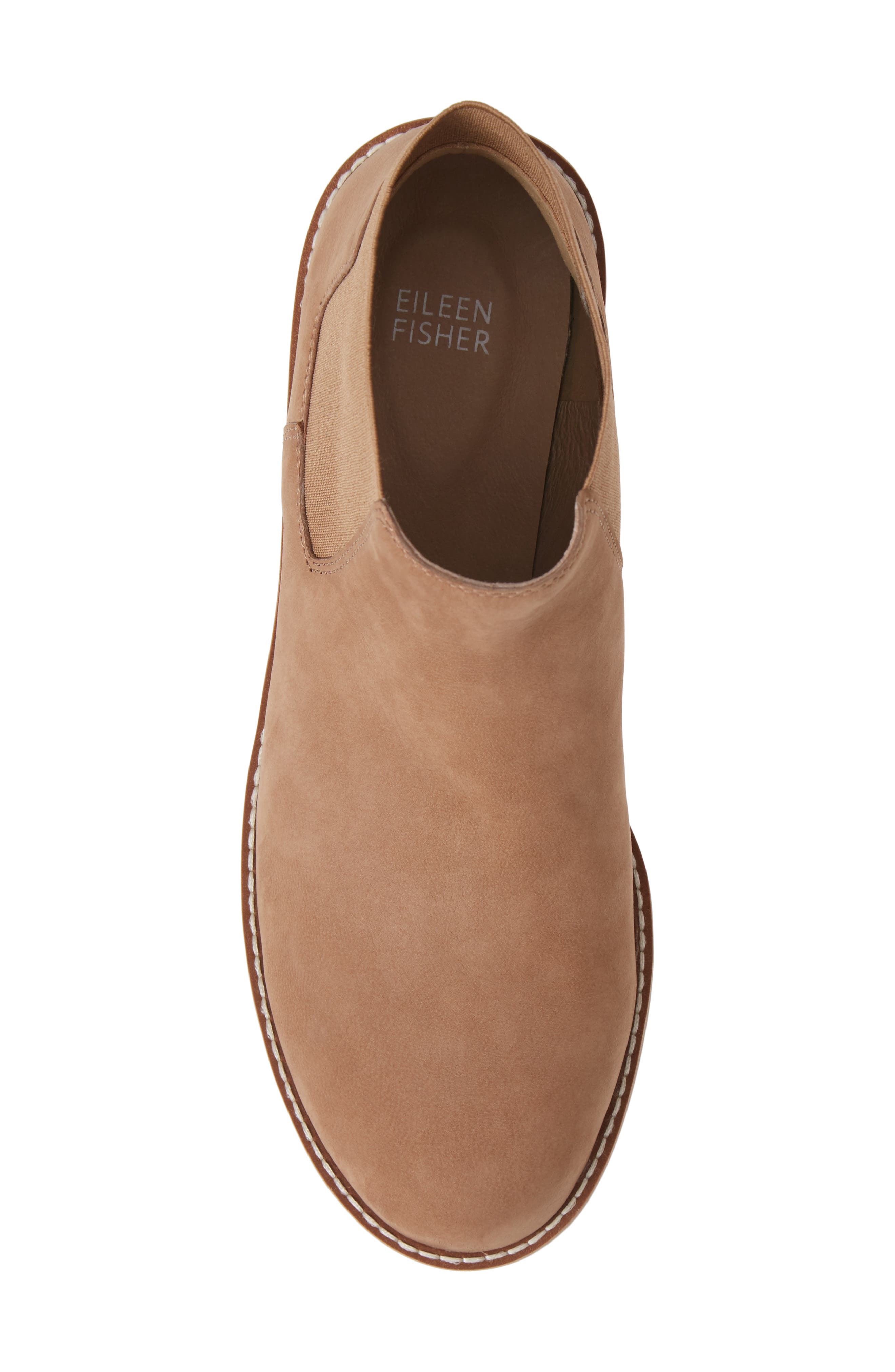 Wedge Chelsea Boot, Alternate, color, EARTH NUBUCK LEATHER