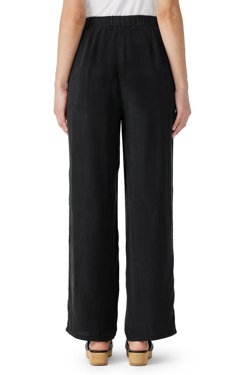 Eileen Fisher Pleated Wide Leg Pants, Alternate, color, 