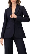IVONNE Tailored One-Button Blazer
