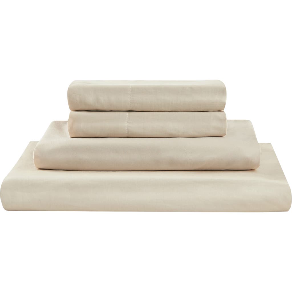 Sijo 400 Thread LuxeSoft Organic Cotton Sateen Sheet Set in Fog  product