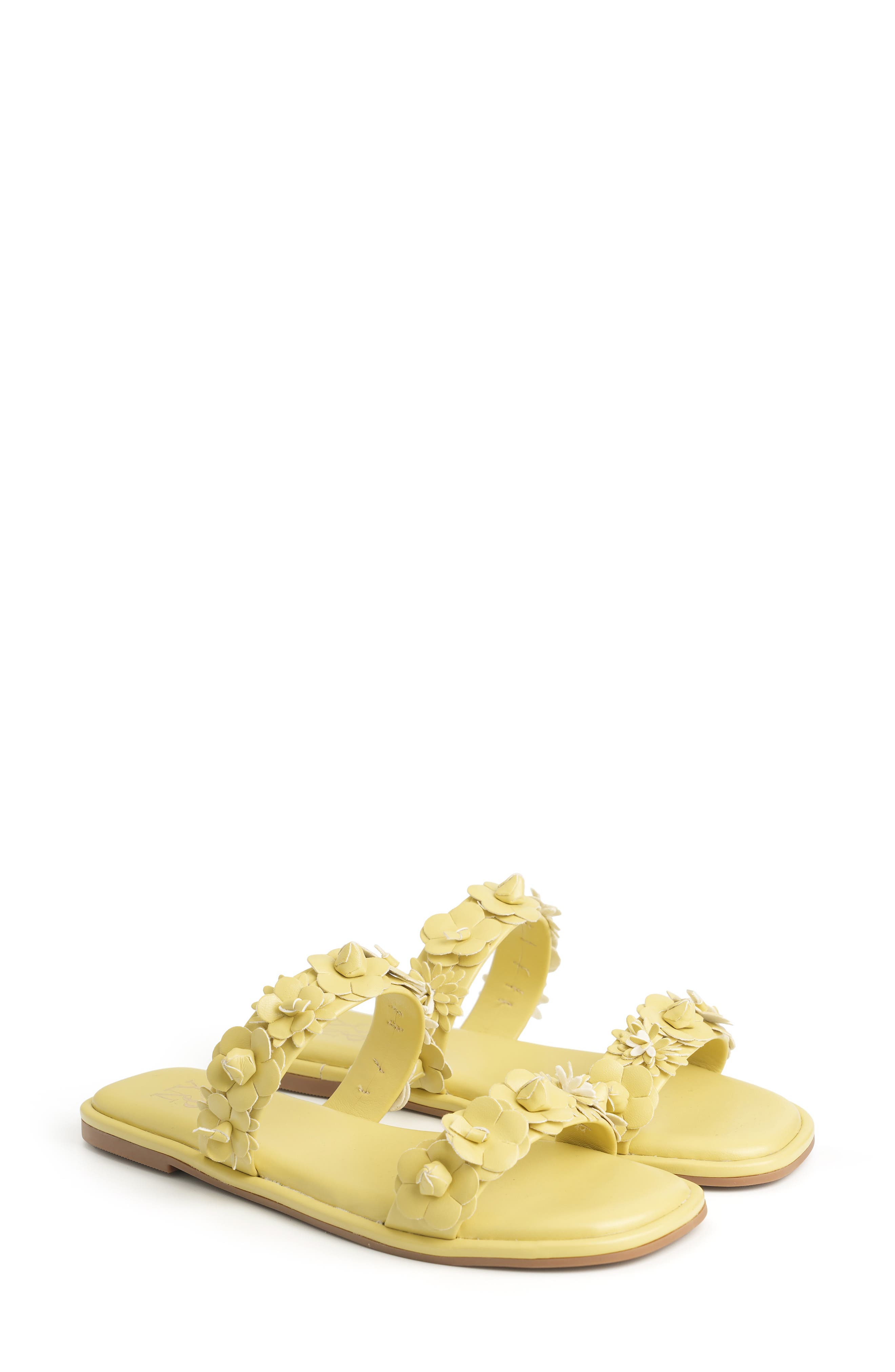 Poppy Slide Sandal, Alternate, color, LIME/GREEN