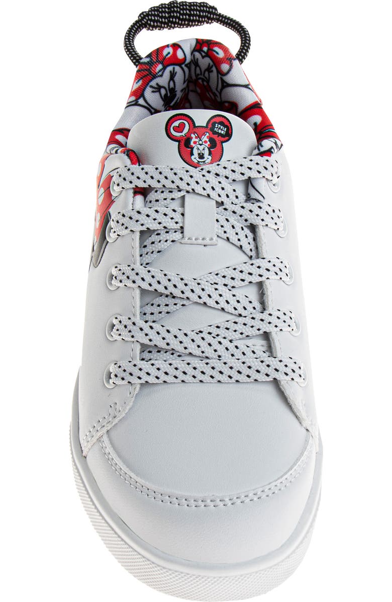 JOSMO Kids' Minnie Mouse Sneaker, Alternate, color, White/ Red