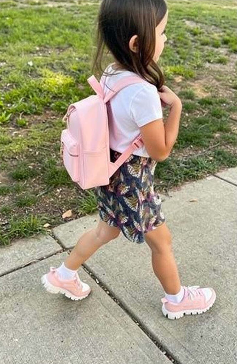 Mightly Organic Cotton Girls Pocket Skorts, Alternate, color, Whimsy