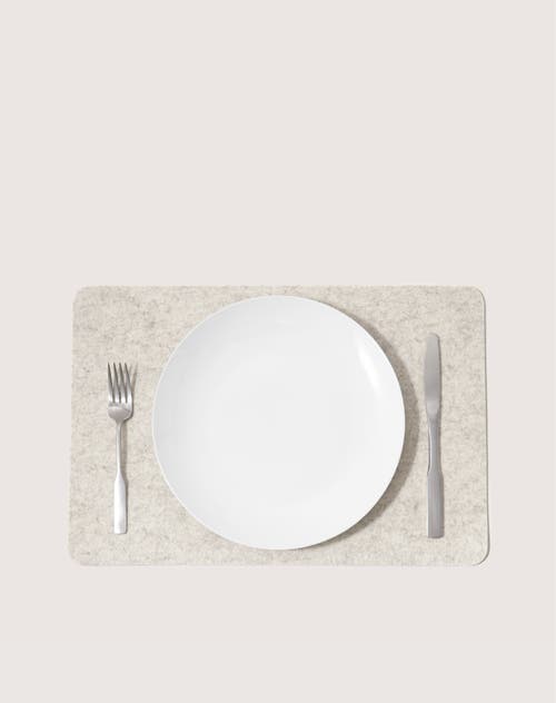 GRAF & LANTZ GRAF LANTZ MERINO WOOL RECTANGLE PLACEMAT
