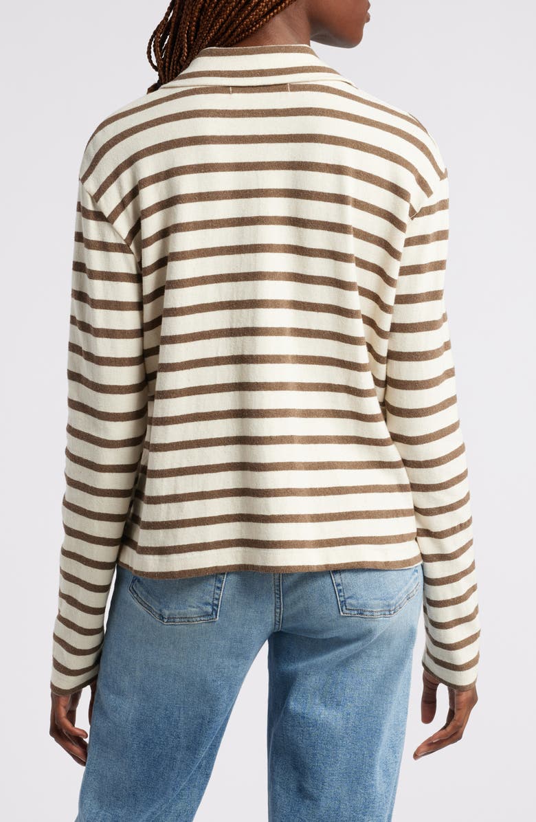 Wyeth Caroline Stripe Long Sleeve Top, Alternate, color, 