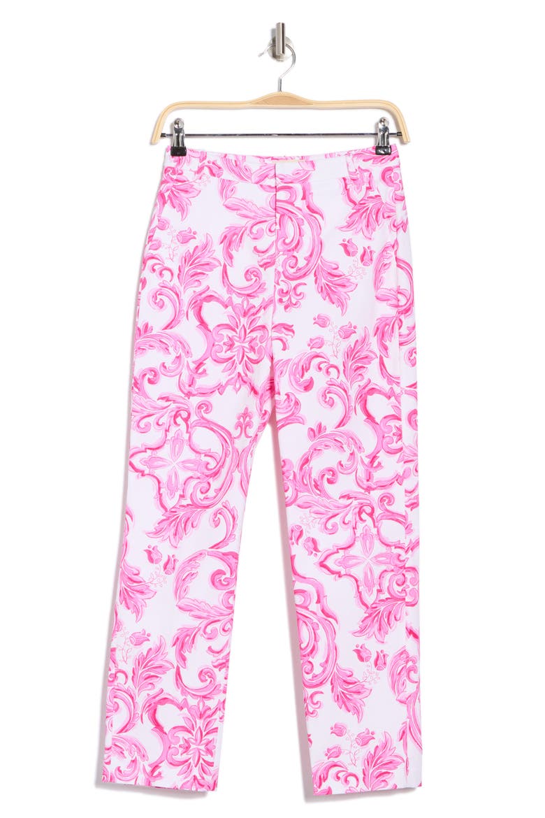 Ludivine Trouser Pants, Alternate, color, WHITEPINK