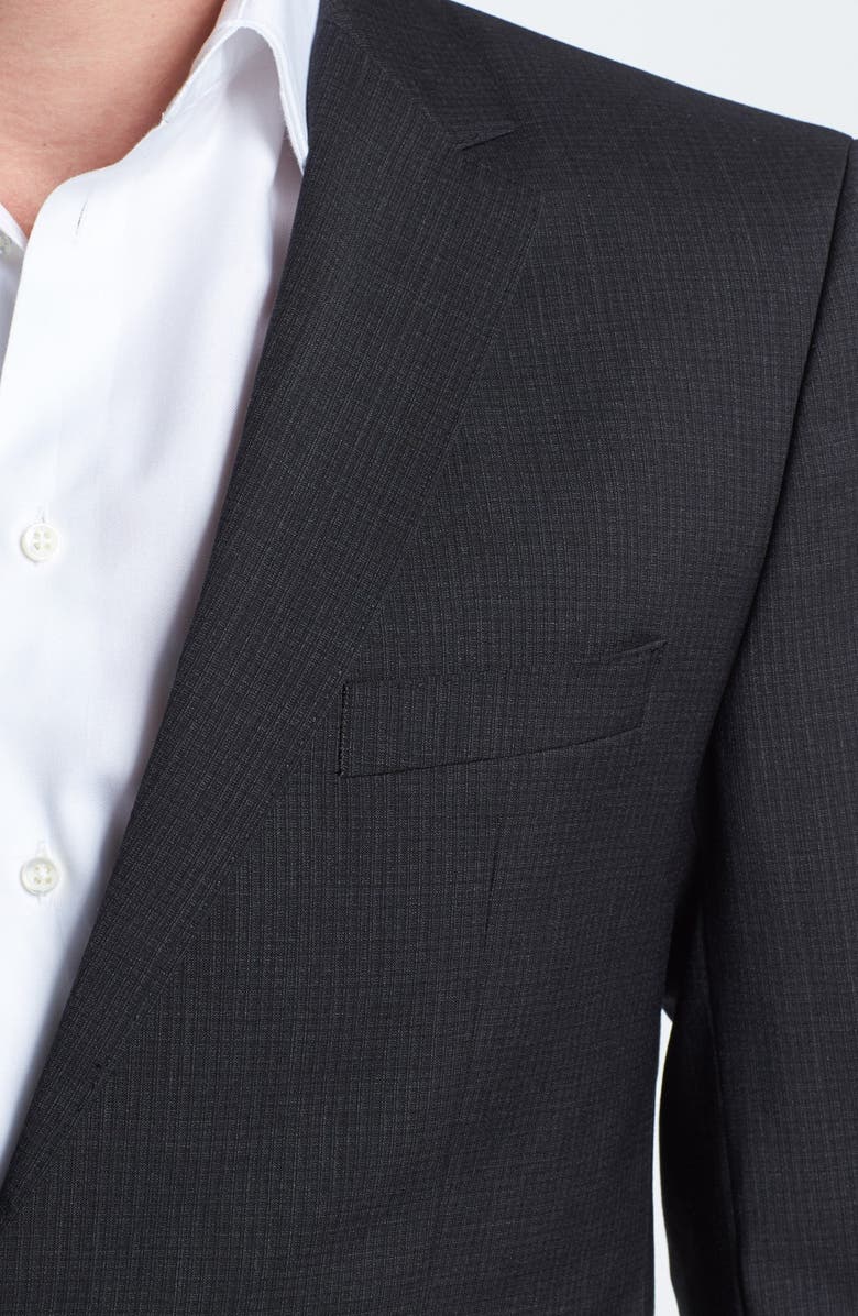 BOSS HUGO BOSS 'James/Sharp' Trim Fit Check Suit, Alternate, color,
